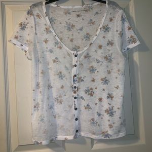 white american eagle top